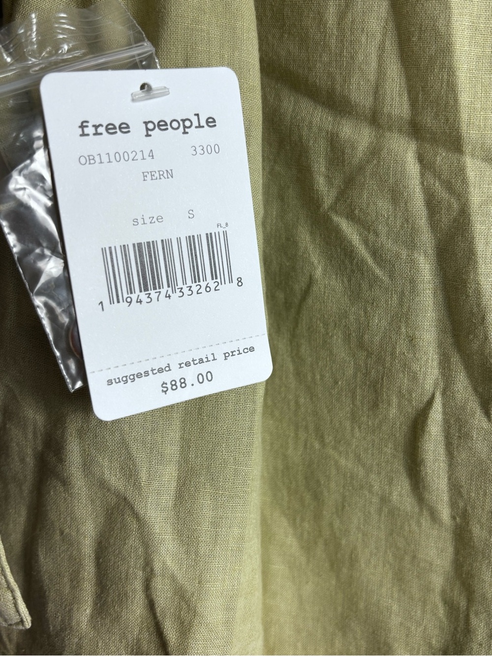 Free People Safari Babe Top Size Small - Picture 5 of 5